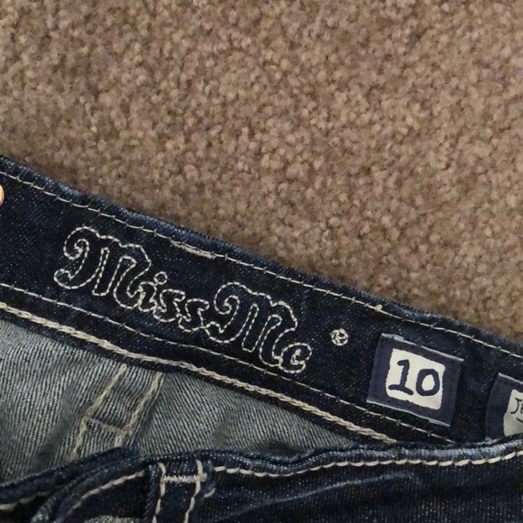 MISS ME girls jeans size 10 - Picture 2 of 3